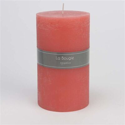 Non communiqué Bougie maxi cylindre Corail 10 X 17 cm (lot de 6) - Amadeus - Rose - Cire Rose - Publicité Non communiqué Bougie maxi cylindre Corail 10 X 17 cm (lot de 6) - Amadeus - Rose - Cire Rose - Publicité