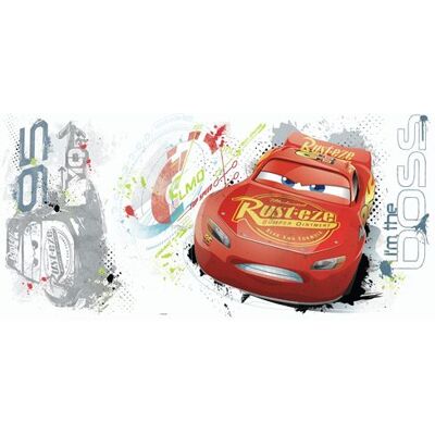 RoomMates stickers muraux Lightning McQueen vinyle 2 pièces Multicolors - Publicité RoomMates stickers muraux Lightning McQueen vinyle 2 pièces Multicolors - Publicité