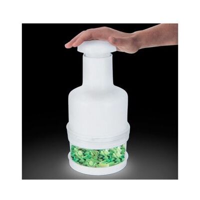 Bravissima Kitchen - Manual Vegetable Cutter - 22 cm - Ø8 cm - Coupe-légumes - Publicité Bravissima Kitchen - Manual Vegetable Cutter - 22 cm - Ø8 cm - Coupe-légumes - Publicité