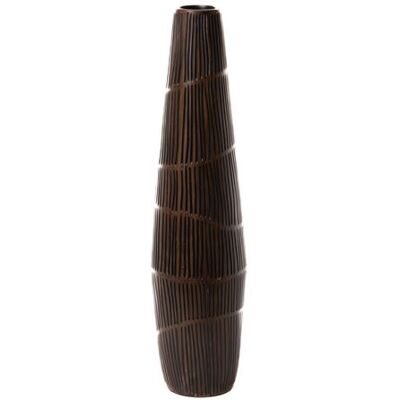Non communiqué Vase exotique 68 cm - Amadeus - Marron - Résine Marron - Publicité Non communiqué Vase exotique 68 cm - Amadeus - Marron - Résine Marron - Publicité