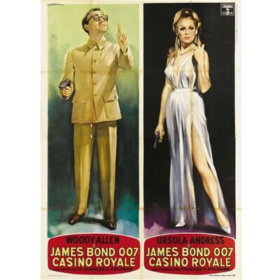 Non communiqué Fabulous Poster Casino royale cinéma vintage (61x85cm) - Publicité Non communiqué Fabulous Poster Casino royale cinéma vintage (61x85cm) - Publicité