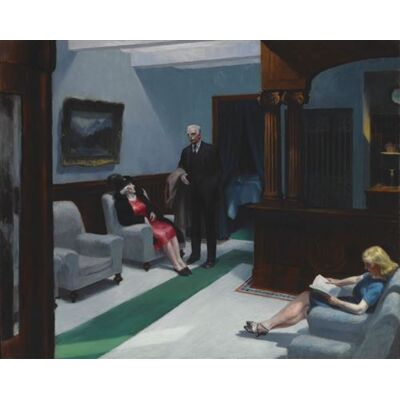 Non communiqué Fabulous Poster Hotel lobby edward hopper (61cm x 76cm) - Publicité Non communiqué Fabulous Poster Hotel lobby edward hopper (61cm x 76cm) - Publicité