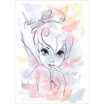 RoomMates stickers muraux Clochette vinyle Tinker Bell Multicolore - Publicité RoomMates stickers muraux Clochette vinyle Tinker Bell Multicolore - Publicité
