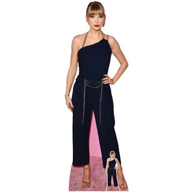 Non communiqué STAR CUTOUTS Figurine en carton Taylor Swift - Combinaison noir - Chanteuse Américaine - Haut 183 cm Noir - Publicité Non communiqué STAR CUTOUTS Figurine en carton Taylor Swift - Combinaison noir - Chanteuse Américaine - Haut 183 cm Noir - Publicité