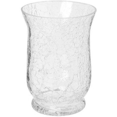 Atmosphera Créateur d'intérieur - Photophore en Verre Craquelé "Évasé" 15cm Transparent Transparent - Publicité Atmosphera Créateur d'intérieur - Photophore en Verre Craquelé "Évasé" 15cm Transparent Transparent - Publicité