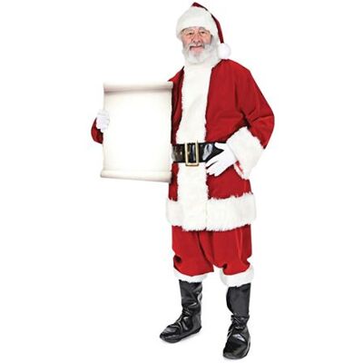 Générique STAR CUTOUTS Figurine en carton Père Noël avec petit tableau blanc pour la liste de noël - Haut 180 cm Rouge - Publicité Générique STAR CUTOUTS Figurine en carton Père Noël avec petit tableau blanc pour la liste de noël - Haut 180 cm Rouge - Publicité