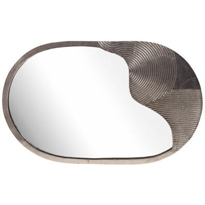 Non communiqué Miroir vague silver - Amadeus - Gris - Aluminium - Publicité Non communiqué Miroir vague silver - Amadeus - Gris - Aluminium - Publicité