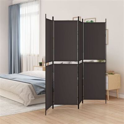Non communiqué vidaXL Cloison de Séparation 4 Panneaux Séparateur de Pièce Pliable Diviseur Écran d'Intimité Paravent Décoration Salon Marron 200x200 cm Tissu Marron - Publicité Non communiqué vidaXL Cloison de Séparation 4 Panneaux Séparateur de Pièce Pliable Diviseur Écran d'Intimité Paravent Décoration Salon Marron 200x200 cm Tissu Marron - Publicité