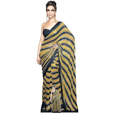 Non communiqué STAR CUTOUTS Figurine en carton - Deepika Padukone - Sari - Actrice Bollywood - Haut 175 cm Noir - Publicité Non communiqué STAR CUTOUTS Figurine en carton - Deepika Padukone - Sari - Actrice Bollywood - Haut 175 cm Noir - Publicité