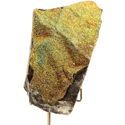 Non communiqué CHALCOPYRITE - Pierre Naturelle en Provenance de France, Anduze - Minéral de Cuivre et de Fer, Brillant et Coloré 890.65 ct - Certificat d'Authenticité Inclus 104 x 53 x 21 mm - Publicité Non communiqué CHALCOPYRITE - Pierre Naturelle en Provenance de France, Anduze - Minéral de Cuivre et de Fer, Brillant et Coloré 890.65 ct - Certificat d'Authenticité Inclus 104 x 53 x 21 mm - Publicité