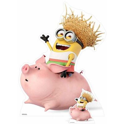Star Cutouts Dave Minion Montant Cochon - Décor en Carton - Publicité Star Cutouts Dave Minion Montant Cochon - Décor en Carton - Publicité