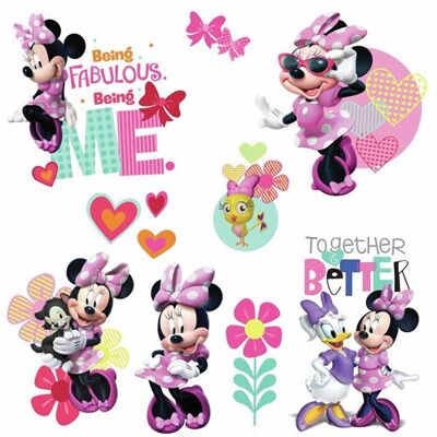 RoomMates stickers muraux Minnie Mouse vinyle 14 pièces Multicolors - Publicité RoomMates stickers muraux Minnie Mouse vinyle 14 pièces Multicolors - Publicité