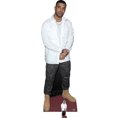 Générique STAR CUTOUTS Figurine en carton Drake 182cm Multicolors - Publicité Générique STAR CUTOUTS Figurine en carton Drake 182cm Multicolors - Publicité