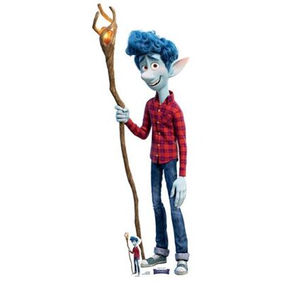 Générique STAR CUTOUTS Figurine en carton Disney En avant Ian Hauter 178cm Rouge - Publicité Générique STAR CUTOUTS Figurine en carton Disney En avant Ian Hauter 178cm Rouge - Publicité