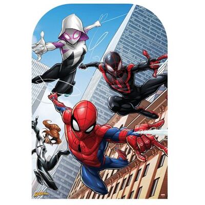 Générique STAR CUTOUTS Figurine en carton passe tête Spider-man Marvel H136 CM Multicolors - Publicité Générique STAR CUTOUTS Figurine en carton passe tête Spider-man Marvel H136 CM Multicolors - Publicité