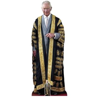 Non communiqué STAR CUTOUTS Figurine en carton Roi Charles III - Tenue Religieuse - Haut 179 cm Multicolors - Publicité Non communiqué STAR CUTOUTS Figurine en carton Roi Charles III - Tenue Religieuse - Haut 179 cm Multicolors - Publicité