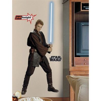 ROOMMATES Stickers Géant Anakin Skywalker Star Wars Multicolors - Publicité ROOMMATES Stickers Géant Anakin Skywalker Star Wars Multicolors - Publicité