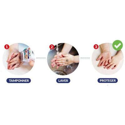 Artemio Tampon pour enfants - Se laver les mains de manière ludique Multicolore - Publicité Artemio Tampon pour enfants - Se laver les mains de manière ludique Multicolore - Publicité