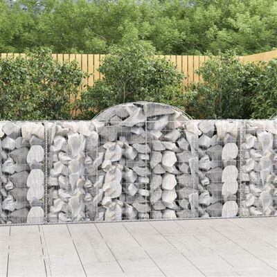 vidaXL Panier de gabion en arc - 50 pcs - Décoration jardin - Publicité vidaXL Panier de gabion en arc - 50 pcs - Décoration jardin - Publicité