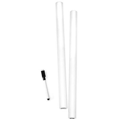 AC-Deco Sticker tableau blanc DKO KDO à découper avec stylo effaçable noir Blanc - Publicité AC-Deco Sticker tableau blanc DKO KDO à découper avec stylo effaçable noir Blanc - Publicité