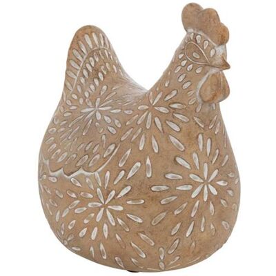 Non communiqué Atmosphera Créateur d'intérieur - Statuette Poule Déco "Linda" 12cm Beige Beige - Publicité Non communiqué Atmosphera Créateur d'intérieur - Statuette Poule Déco "Linda" 12cm Beige Beige - Publicité