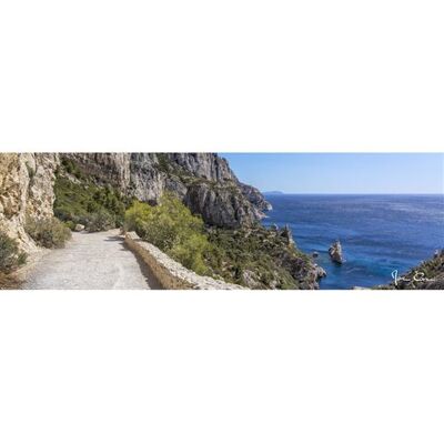 Non communiqué Tableau sur toile calanque route 30x97 cm CEANOTHE Décoration Murale Art Décoratif Muraux Peinture Imprimée en HD Salon Chambre Bureau Fabriqué en France Bleu - Publicité Non communiqué Tableau sur toile calanque route 30x97 cm CEANOTHE Décoration Murale Art Décoratif Muraux Peinture Imprimée en HD Salon Chambre Bureau Fabriqué en France Bleu - Publicité