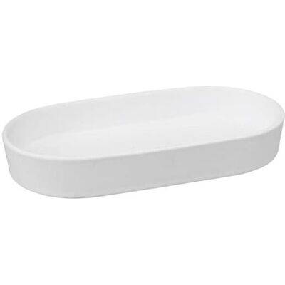 Non communiqué FIVE Simply Smart - Plateau de Salle de Bain "Cocon" 19cm Blanc Coton Blanc - Publicité Non communiqué FIVE Simply Smart - Plateau de Salle de Bain "Cocon" 19cm Blanc Coton Blanc - Publicité