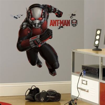 ROOMMATES Stickers Géant Ant-Man Marvel 42x66cm Rouge - Publicité ROOMMATES Stickers Géant Ant-Man Marvel 42x66cm Rouge - Publicité