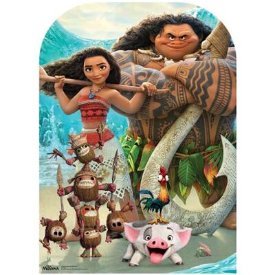 Générique STAR CUTOUTS Figurine en carton Passe tête Vaiana (Moana) et Maui Disney H 95 CM Multicolors - Publicité Générique STAR CUTOUTS Figurine en carton Passe tête Vaiana (Moana) et Maui Disney H 95 CM Multicolors - Publicité