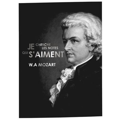 Non communiqué Fabulous Poster Je cherche les notes qui s'aiment mozart (61cm x 86cm) - Publicité Non communiqué Fabulous Poster Je cherche les notes qui s'aiment mozart (61cm x 86cm) - Publicité