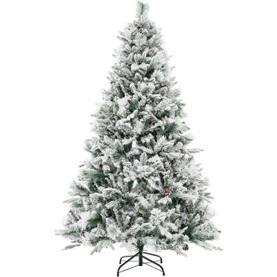 Non communiqué Giantex Sapin de Noël avec Lumières, Fonction Minuterie, Aiguilles en PVC, Vert, 180 cm Vert - Publicité Non communiqué Giantex Sapin de Noël avec Lumières, Fonction Minuterie, Aiguilles en PVC, Vert, 180 cm Vert - Publicité