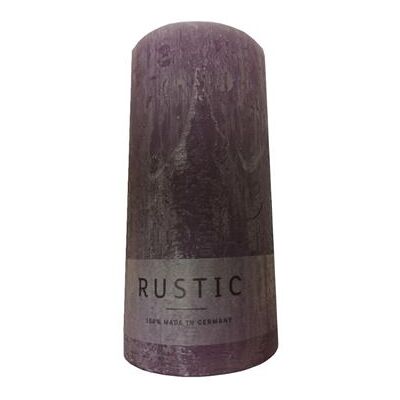 Non communiqué bougie pilier cire rustique 11x7cm 51h lilas - générique 39-uk11070-6-be_76 Violet - Publicité Non communiqué bougie pilier cire rustique 11x7cm 51h lilas - générique 39-uk11070-6-be_76 Violet - Publicité