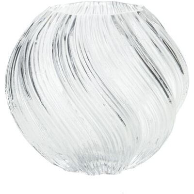 Vase en verre transparent Iris - Amadeus 18x18 cm - Publicité Vase en verre transparent Iris - Amadeus 18x18 cm - Publicité