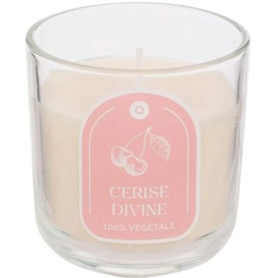 Non communiqué Atmosphera Créateur d'intérieur - Bougie Parfumée en Verre "Floa" 115g Cerise - Publicité Non communiqué Atmosphera Créateur d'intérieur - Bougie Parfumée en Verre "Floa" 115g Cerise - Publicité