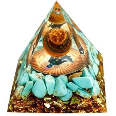 Eurowebbiz Modèle Pyramide Orgone 7 Chakras Turquoise - Publicité Eurowebbiz Modèle Pyramide Orgone 7 Chakras Turquoise - Publicité