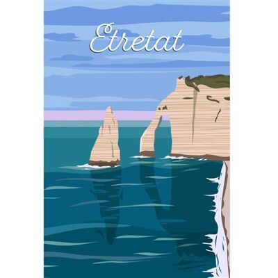 Non communiqué Tableau sur toile illustration falaises Etretat 30x45 cm CEANOTHE Décoration Murale Art Décoratif Muraux Peinture Imprimée en HD Salon Chambre Bureau Fabriqué en France Bleu - Publicité Non communiqué Tableau sur toile illustration falaises Etretat 30x45 cm CEANOTHE Décoration Murale Art Décoratif Muraux Peinture Imprimée en HD Salon Chambre Bureau Fabriqué en France Bleu - Publicité