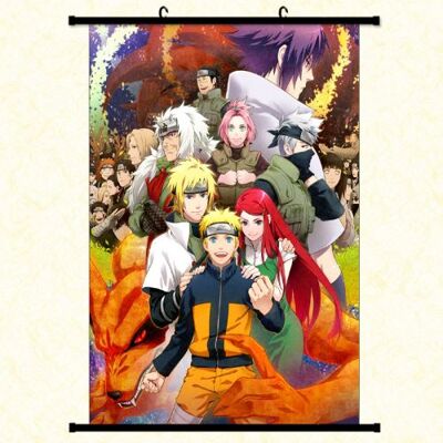 OEM Poster en toile étanche avec cadre en PVC - Naruto (#1283),40X60 - Publicité OEM Poster en toile étanche avec cadre en PVC - Naruto (#1283),40X60 - Publicité