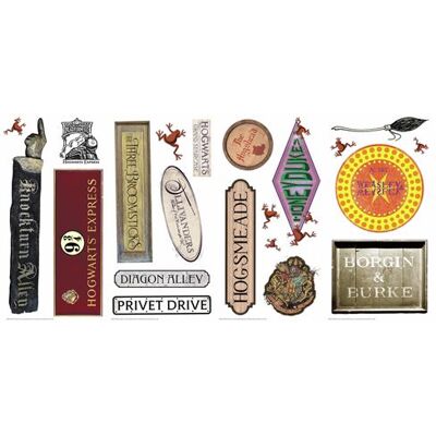 RoomMates stickers muraux vinyle Harry Potter 21 pièces Multicolors - Publicité RoomMates stickers muraux vinyle Harry Potter 21 pièces Multicolors - Publicité