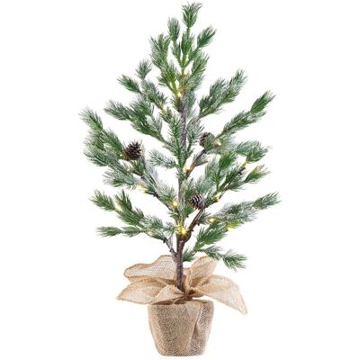 Britesta : Sapin artificiel enneigé en pot 70 cm - Publicité Britesta : Sapin artificiel enneigé en pot 70 cm - Publicité