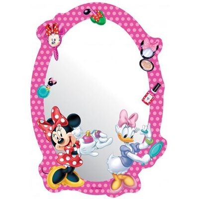 Miroir de Maquillage Disney Minnie & Daisy - Décor Chambre Enfant - Publicité Miroir de Maquillage Disney Minnie & Daisy - Décor Chambre Enfant - Publicité