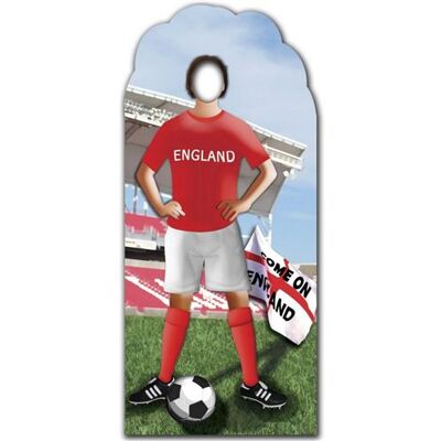 Générique STAR CUTOUTS Figurine en carton Angleterre Football 188 cm Rouge - Publicité Générique STAR CUTOUTS Figurine en carton Angleterre Football 188 cm Rouge - Publicité