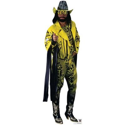 Iconicgreats - Macho Man Randy Savage Yellow Suit Official WWE - Publicité Iconicgreats - Macho Man Randy Savage Yellow Suit Official WWE - Publicité