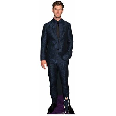 Générique STAR CUTOUTS Figurine en carton Chris Hemsworth en costume bleu 190 cm Bleu - Publicité Générique STAR CUTOUTS Figurine en carton Chris Hemsworth en costume bleu 190 cm Bleu - Publicité