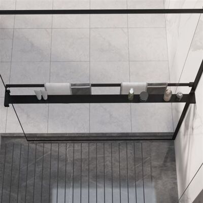 vidaXL Étagère de douche pour paroi de douche à l'italienne 115 cm Aluminium - Étagère de douche - Publicité vidaXL Étagère de douche pour paroi de douche à l'italienne 115 cm Aluminium - Étagère de douche - Publicité