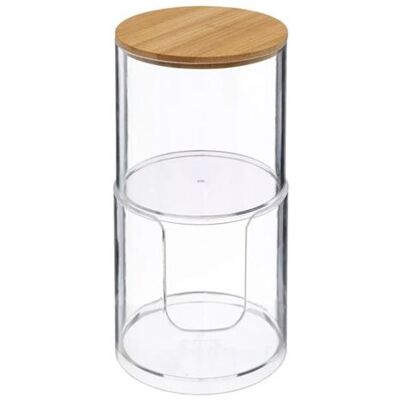 Non communiqué FIVE Simply Smart - Double Distributeur Coton "Selena" 18cm Transparent - Publicité Non communiqué FIVE Simply Smart - Double Distributeur Coton "Selena" 18cm Transparent - Publicité