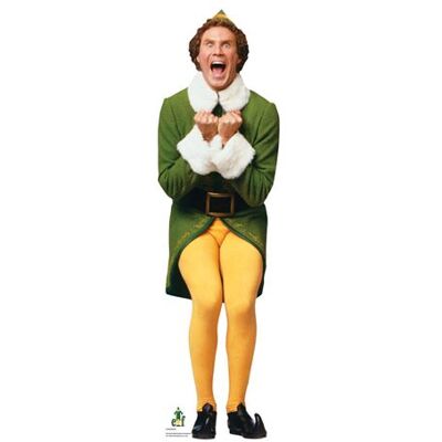 Star Cutouts Buddy Elf Small - Décoration de Noël - Publicité Star Cutouts Buddy Elf Small - Décoration de Noël - Publicité