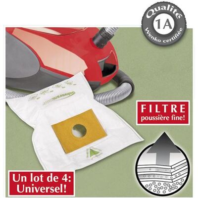 Wenko Univers-AL-sac - Sac pour aspirateur - Publicité Wenko Univers-AL-sac - Sac pour aspirateur - Publicité