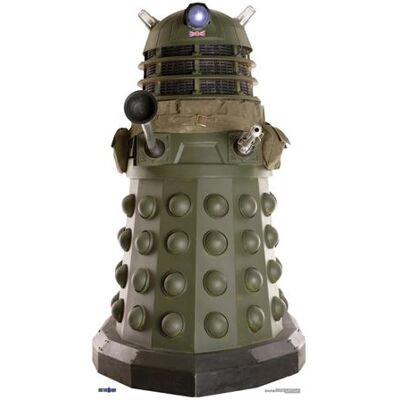 Star Cutouts - Wartime Dalek Ironside - Standee en carton - Publicité Star Cutouts - Wartime Dalek Ironside - Standee en carton - Publicité