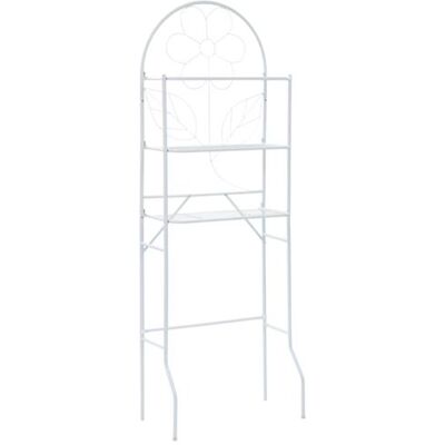 vidaXL Étagère WC Blanche 60x33x174cm - Étagère de salle de bain - Publicité vidaXL Étagère WC Blanche 60x33x174cm - Étagère de salle de bain - Publicité