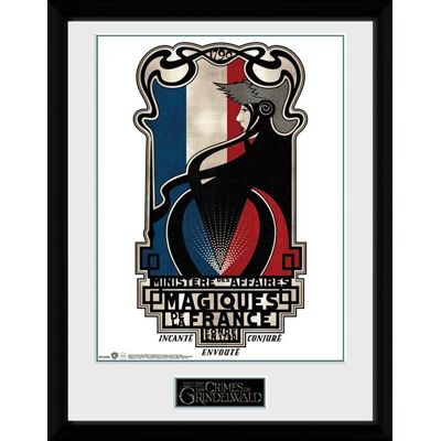 Gb Posters Photographie encadrée Fantastic Beasts 2 Magiques de la France 30x40cm - Publicité Gb Posters Photographie encadrée Fantastic Beasts 2 Magiques de la France 30x40cm - Publicité
